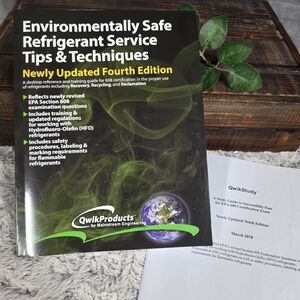 Environmentally Safe Refrigerant Service Tips & Techniques 4th Edition Textbook